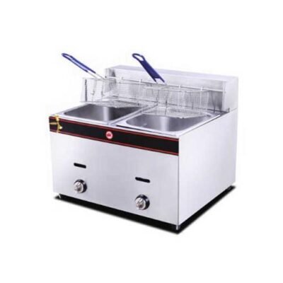 Gas Deep Fryer Double Tank-6+6 Liters
