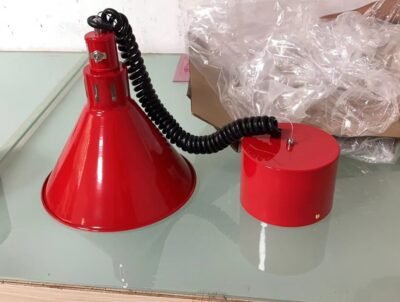 Food Warmer Hanging <br> Single Lamp -RED