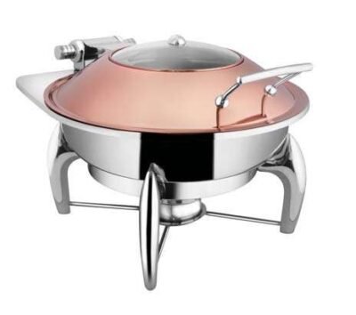 Chafing Dish With Rose Gold-7Liters