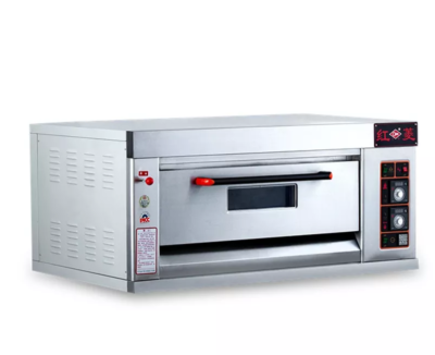 Gas Baking Oven -1Deck-2Tray Full S/S
