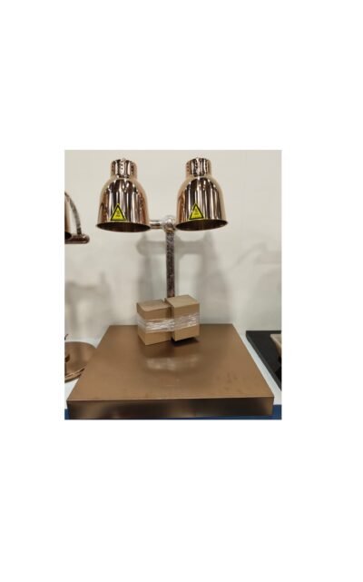 Food Warmer Double Lamp- <br>L2L-ROSE-GOLD